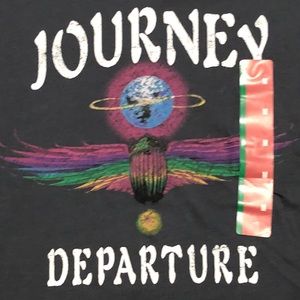 Light Weight Juniors T Shirt Dark Gray “Journey” M